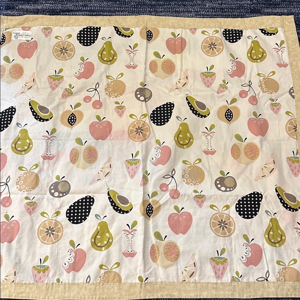 Vintage Project Linus Handmade Colorful Reversible Patchwork Children’s Quilt - Picture 7 of 8